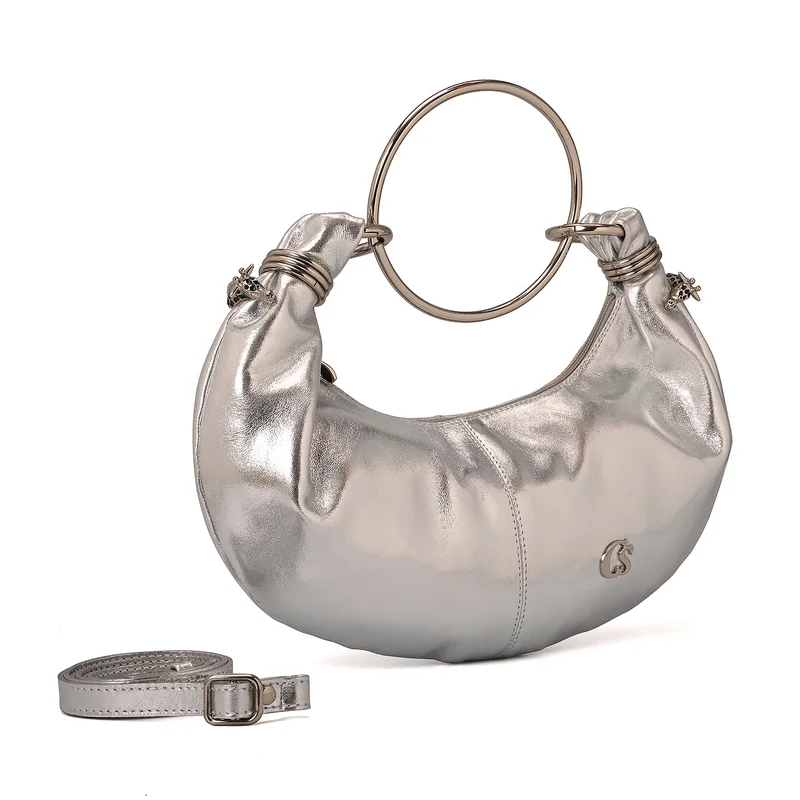 كارمن ستيفنز حقيبة سوار فضية